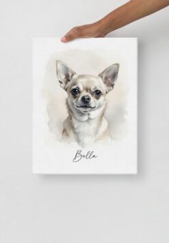 Canvas toile avec votre animal